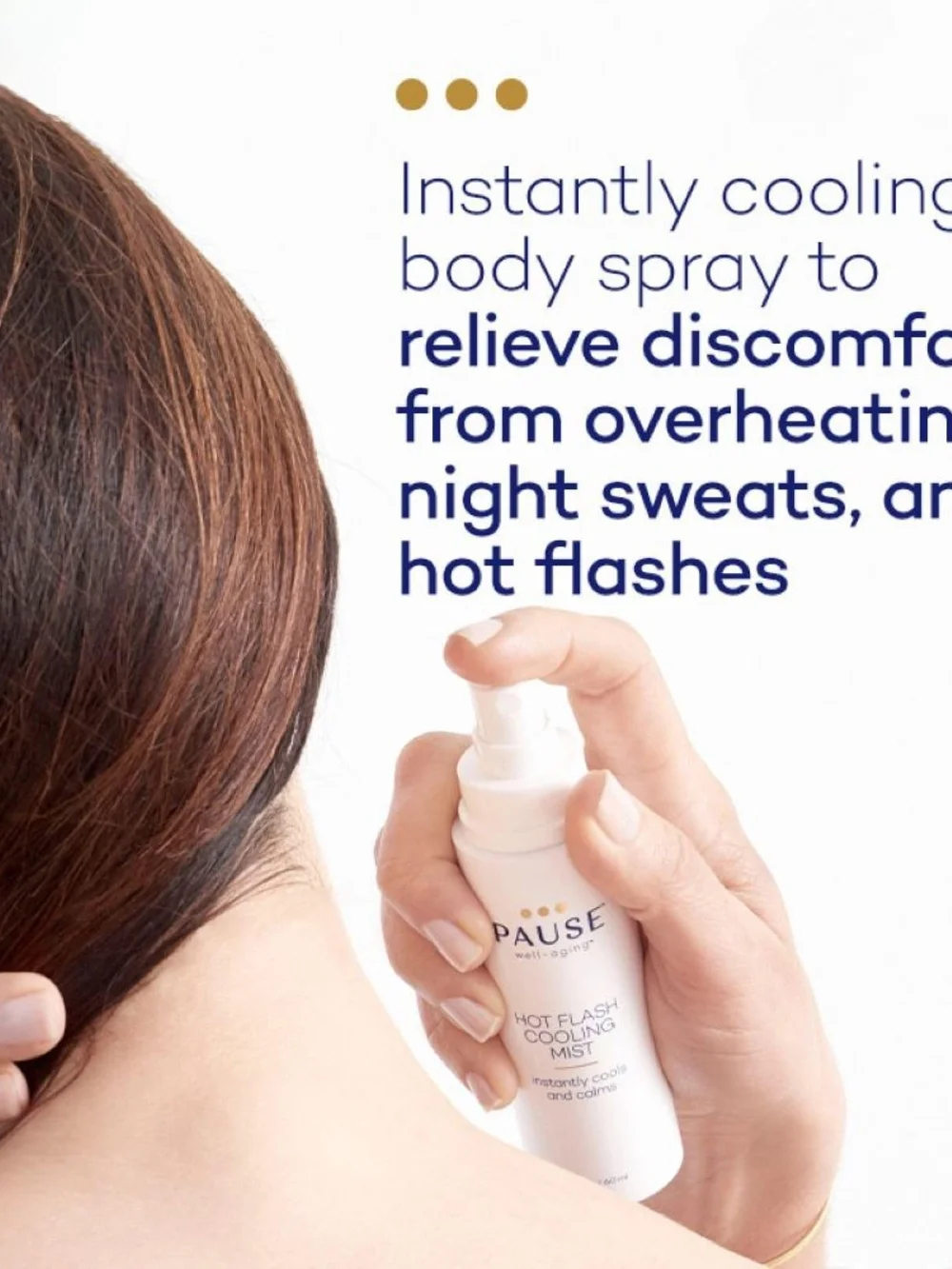 Pause Cooling Mist New Sealed